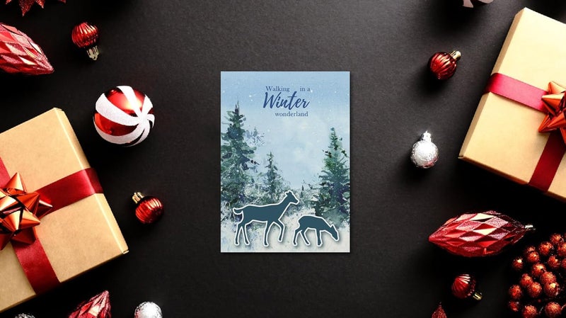 Arbuya Merry Christmas Verses Clear Stamps for Card Making, Sentiment Sayings Silicone Rubber Stamps for Gift Tags, Scrapbooking, Art Journals, Diaries, Paper Crafts, Decoration - Image 4